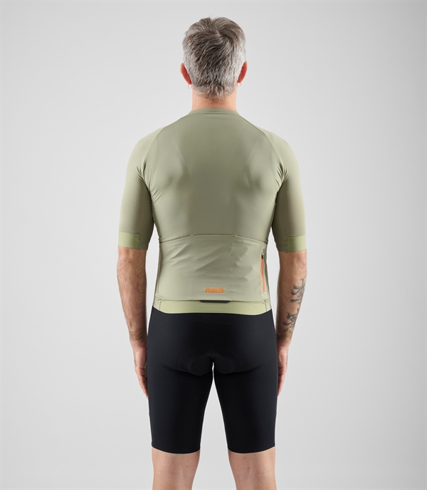 PEdALED Element Lightweight Jersey - Olive Green